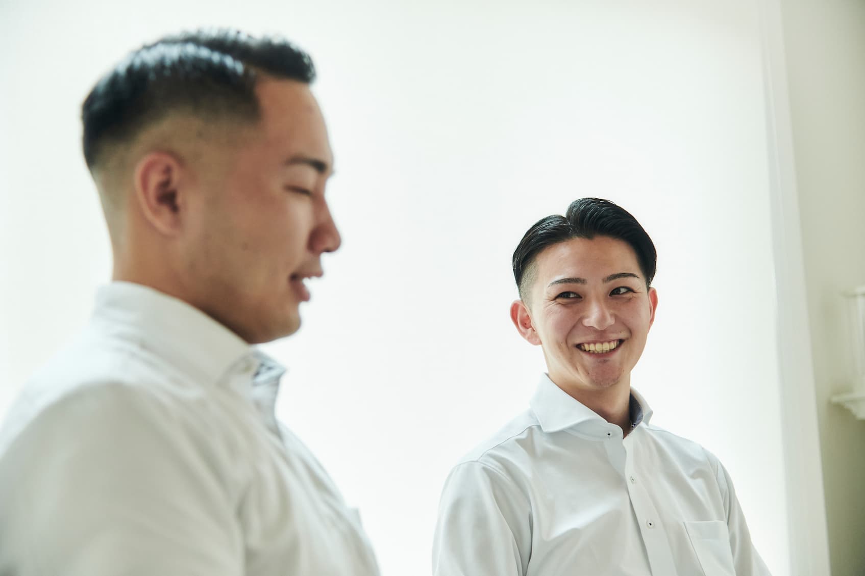 個性が違うからこそ、二人で未来を描けるのシーン